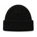 Ribbed Beanie – Black