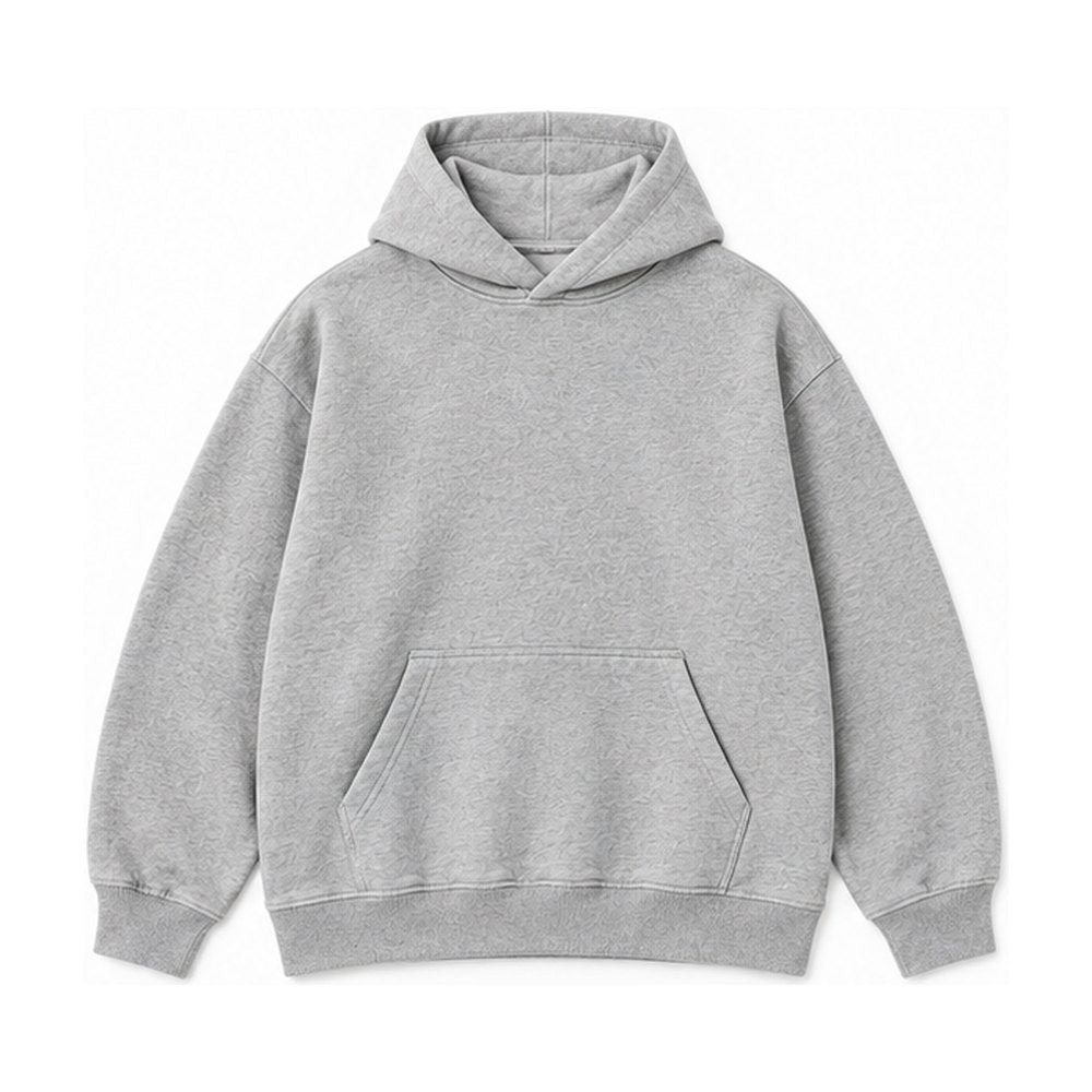 Heavyweight Hoodie – Heather Grey
