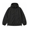 Hooded Windbreaker – Black