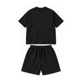 Tee & Shorts Set – Black