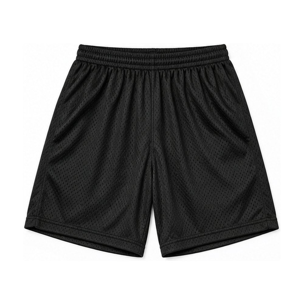 Mesh Basketball Shorts – Black