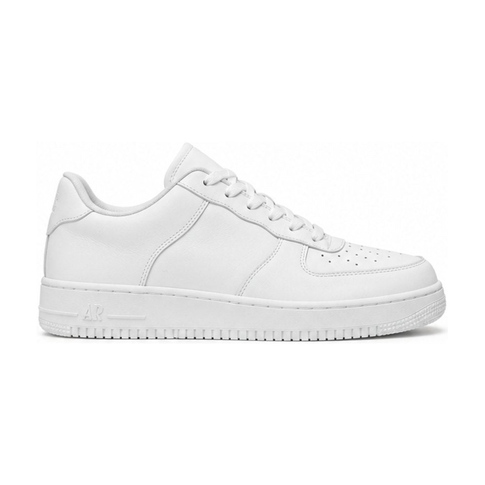 Leather Court Low – Triple White