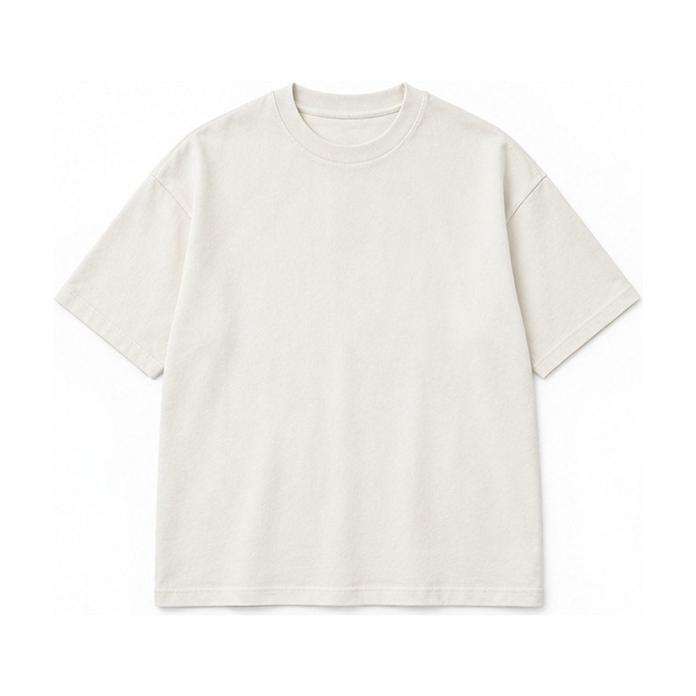 Heavyweight Boxy Tee – Off-White