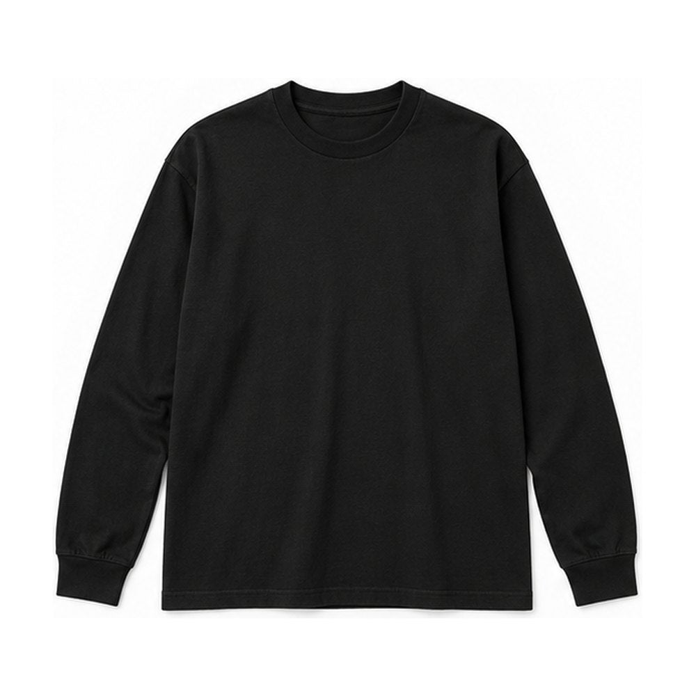 Heavyweight Long Sleeve – Black